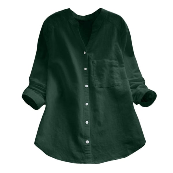 Xeti | bluse aus leinen-baumwolle